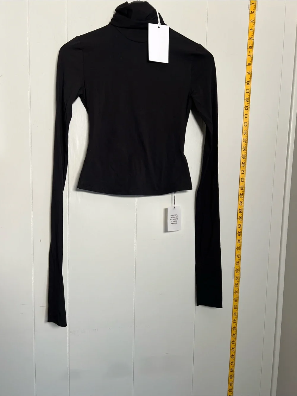 HELSA Long Sleeve Turtleneck in 2nd Skin Jersey