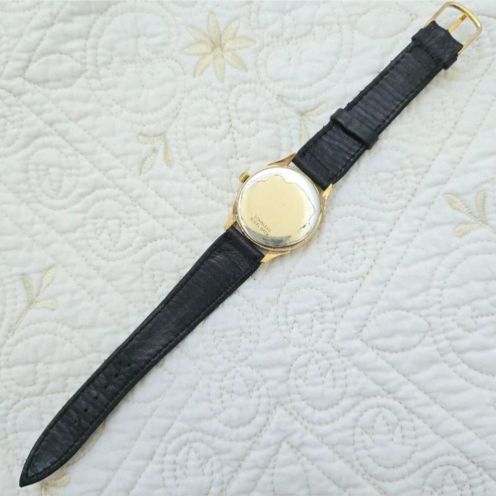 Rare Vintage Lacher Two-Tone Watch | 31mm | German Made Classic Dress Watch