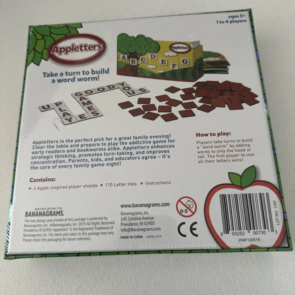 Bananagrams appleletters build