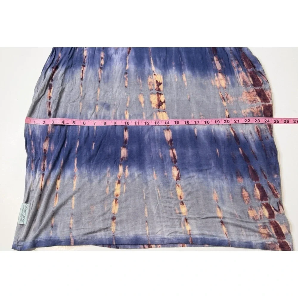 Covered Goods Womens Multi‎ Use Nursing Cover OS Tie Dye Breast Feeding Stretch