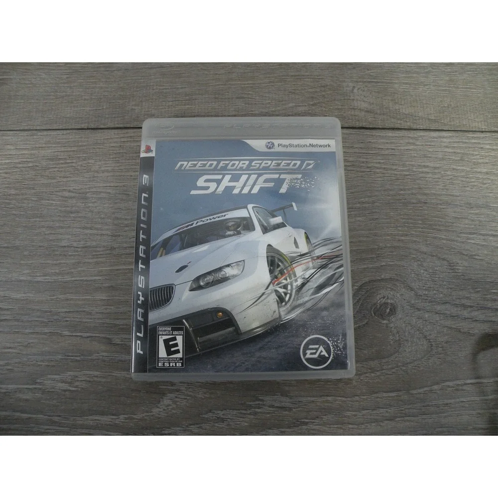 Need for Speed Shift PS3 PlayStation 3 Game EA Sports ESRB Complete CIB