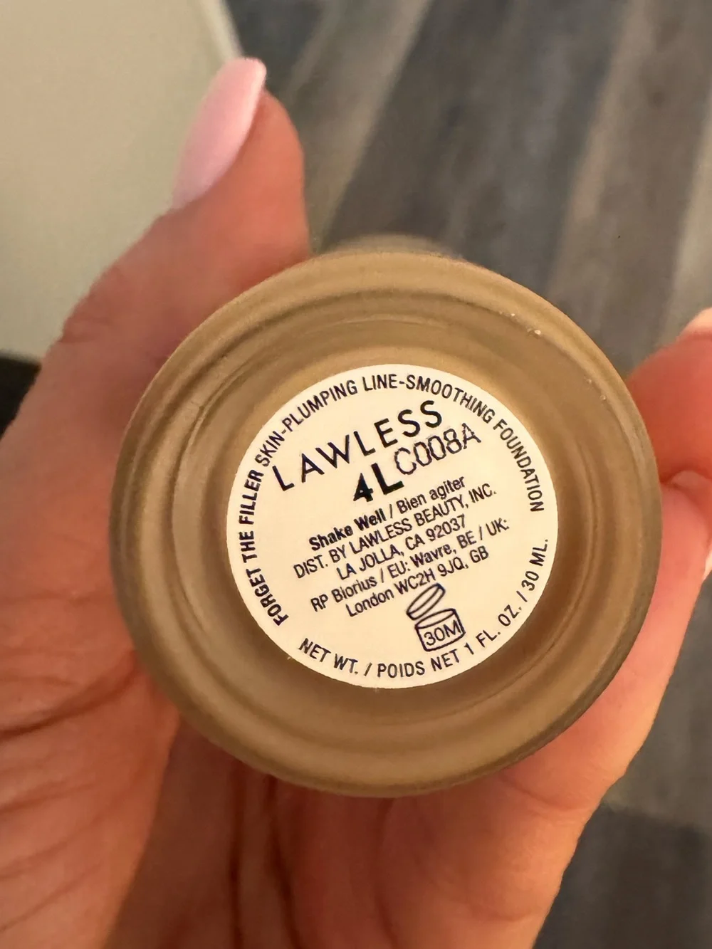 LAWLESS forget filler