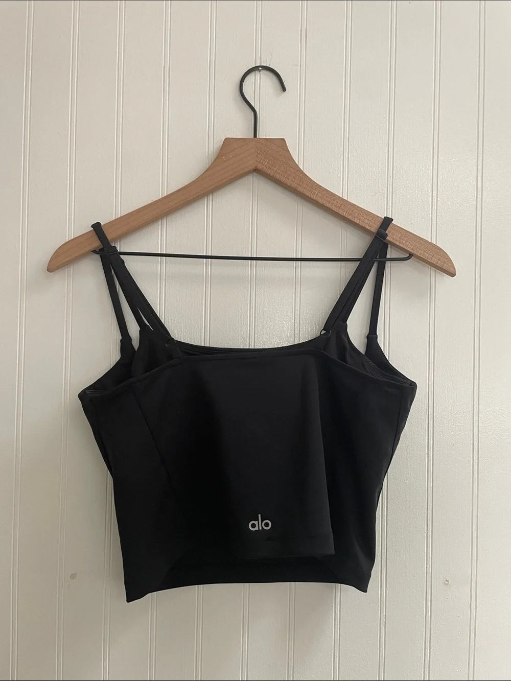 ALO Yoga Airlift Street Goddess Bra Tank in Black Size M
