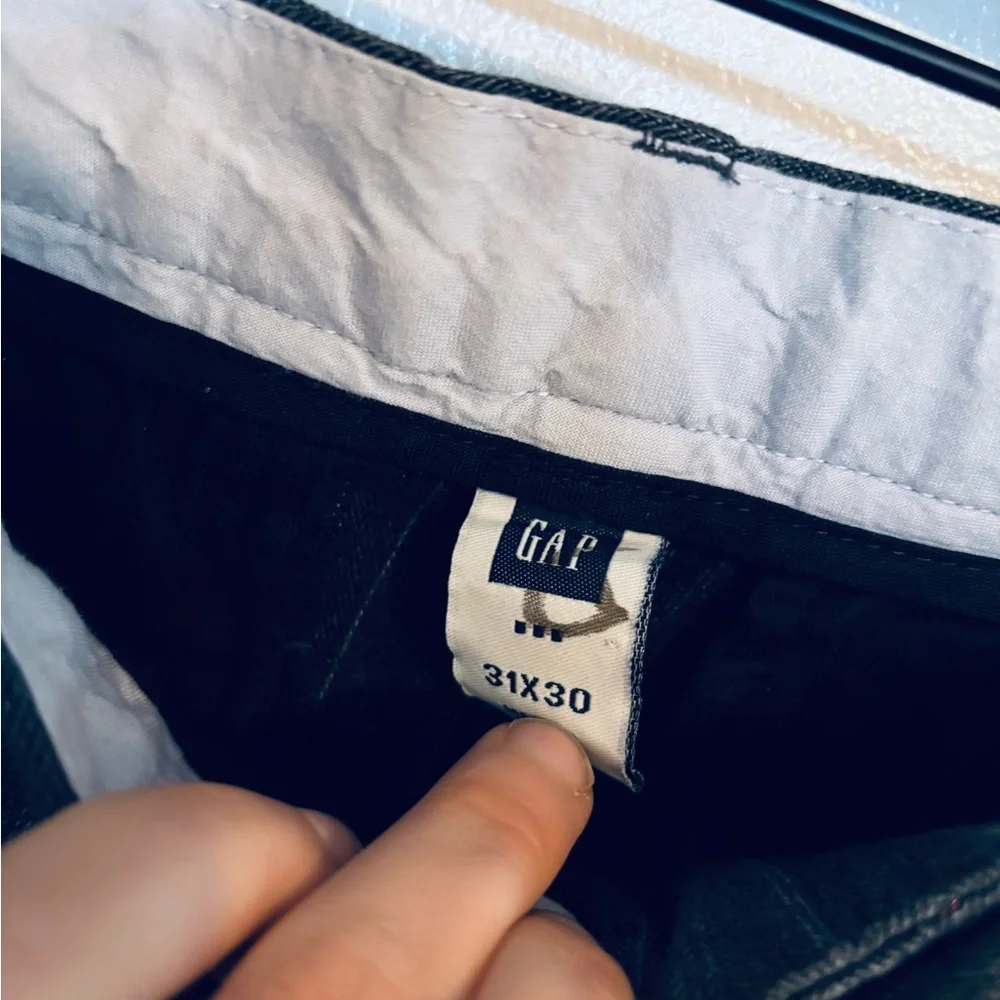 GAP grey striped