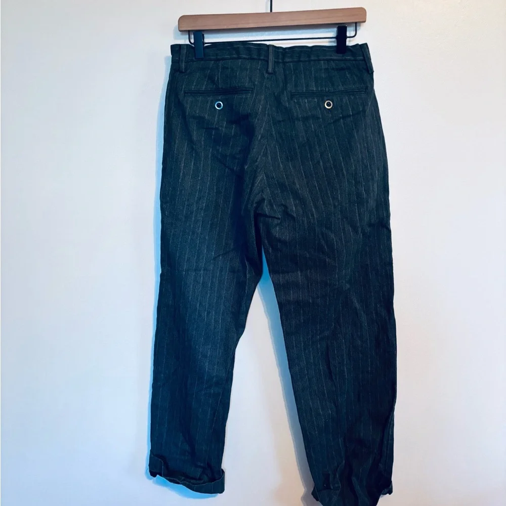 GAP grey striped