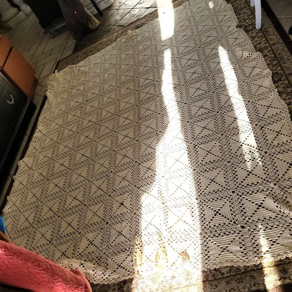 Handmade vintage crochet