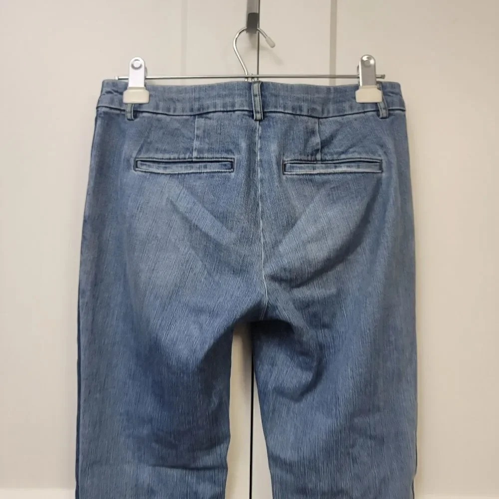 Vince Strapping Sunset Blvd Tuxedo Stripe Jeans, 26