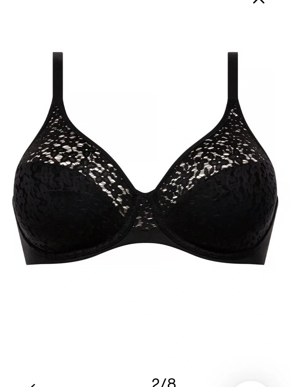 Chantelle underwire bra size 38DD