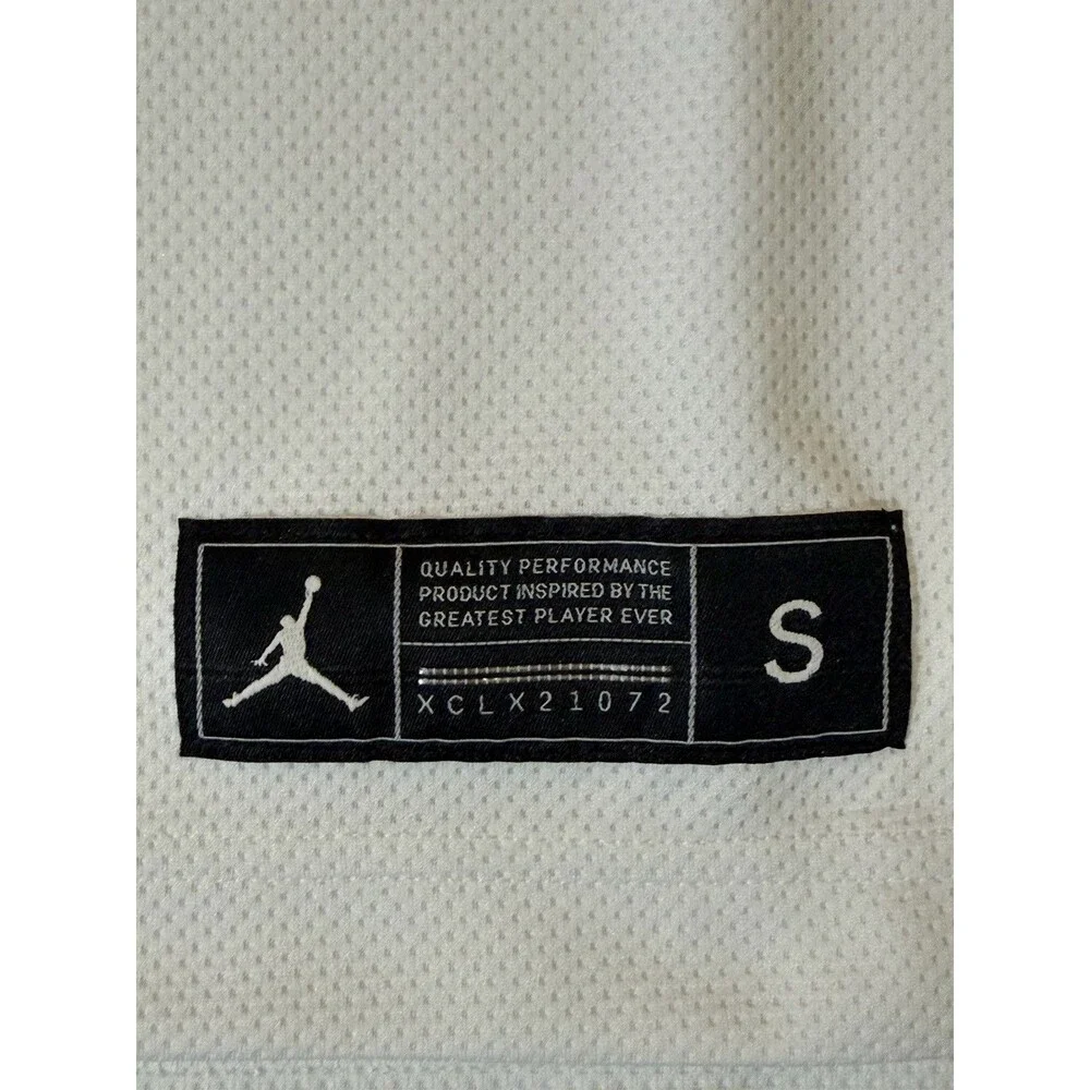 NEW UCLA Bruins #1 Basketball Jersey Men’s Small White Jordan Brand Dri-FIT NWT