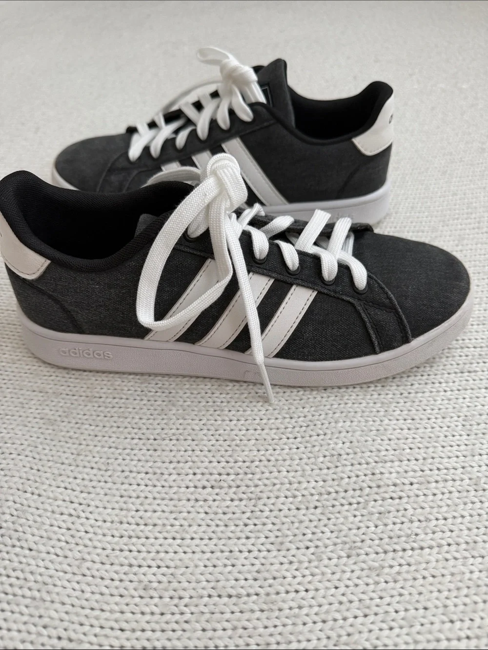 Adidas Grand Court 00s Sneakers Gray/White Size 6