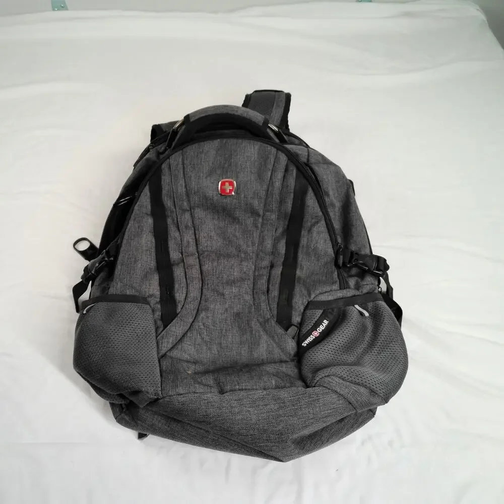 SwissGear Backpack Gray Laptop Tablet Airflow Ergonomic Travel School Bag