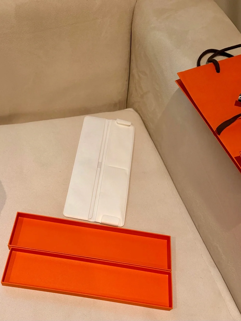Hermes authentic orange