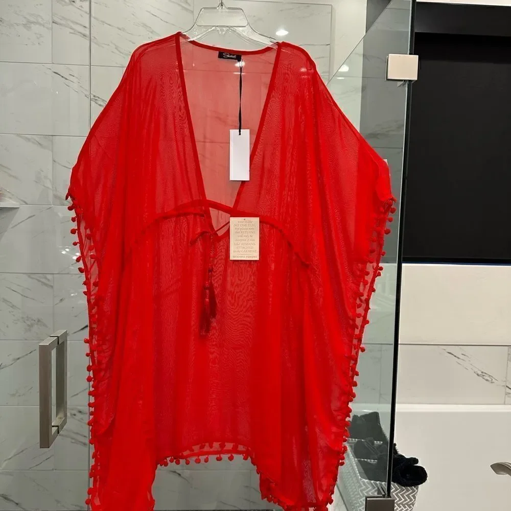Shahida Parides cherry red