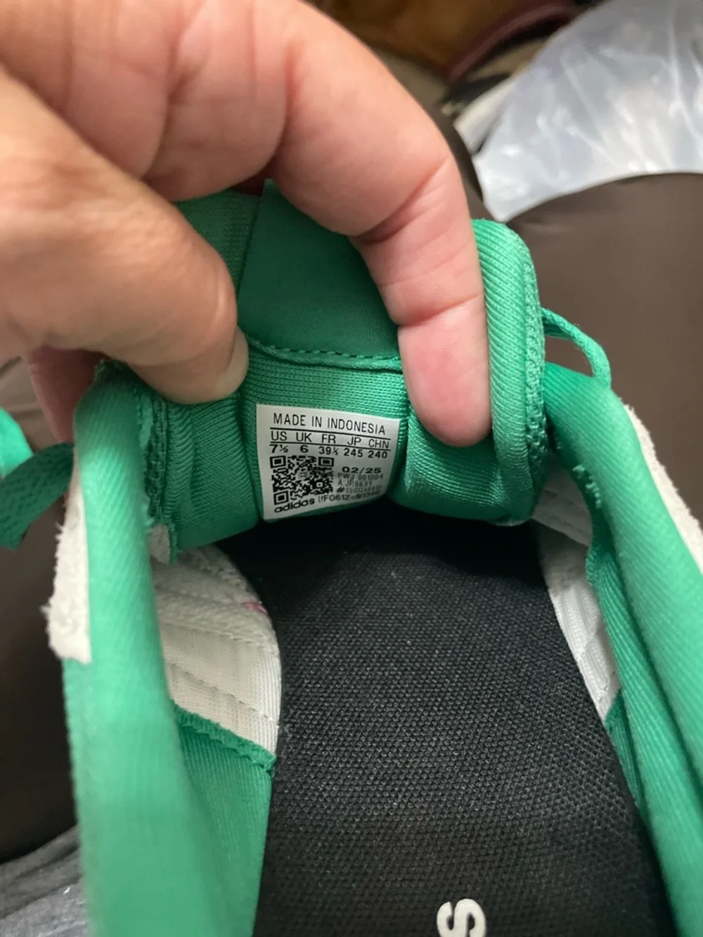 adidas outsole mark