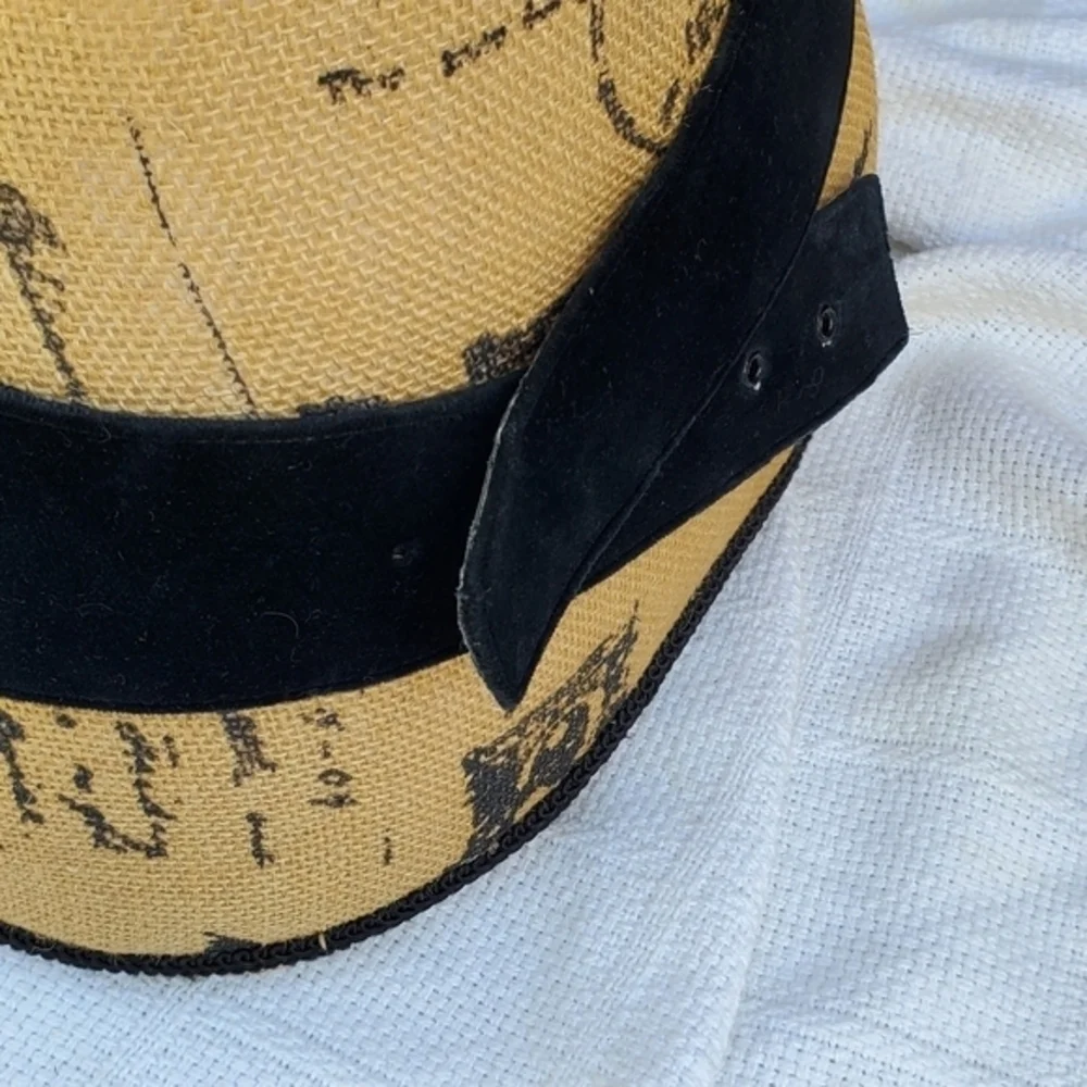 Vintage BlackVelvet Wide 80s bling belt‎ L