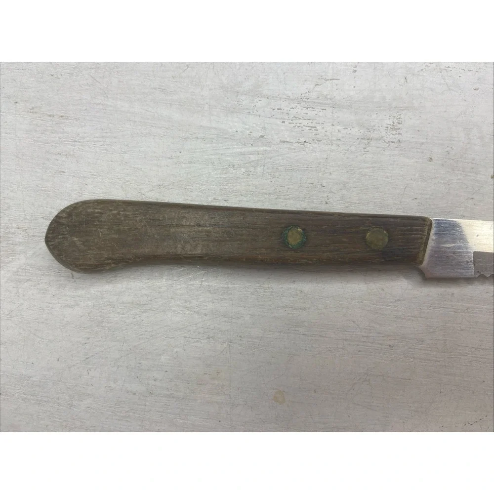 Bloomfield Vintage Stainless Knife Wood Handle Made‎ In Japan