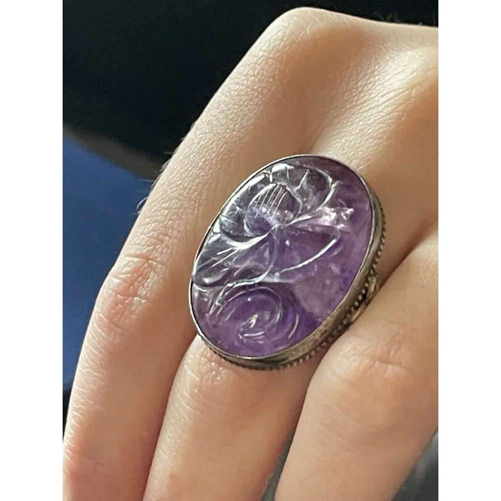 Antique nuevo silver