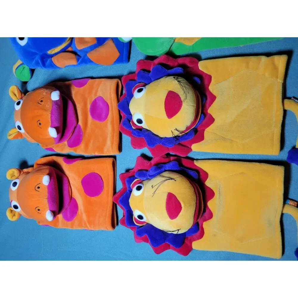 6 Gymboree vintage 1997 Lion Hand Puppet Plush Toy