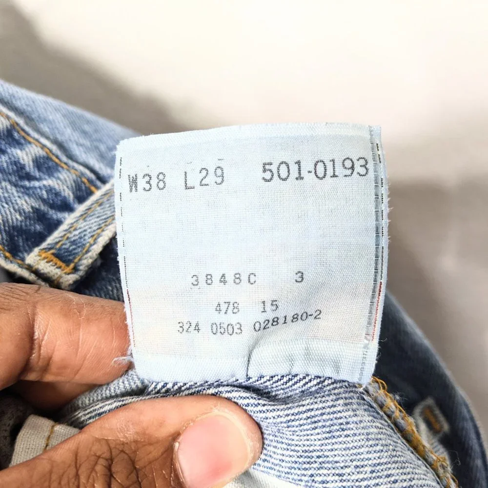 Levi's Light Blue Straight Jeans