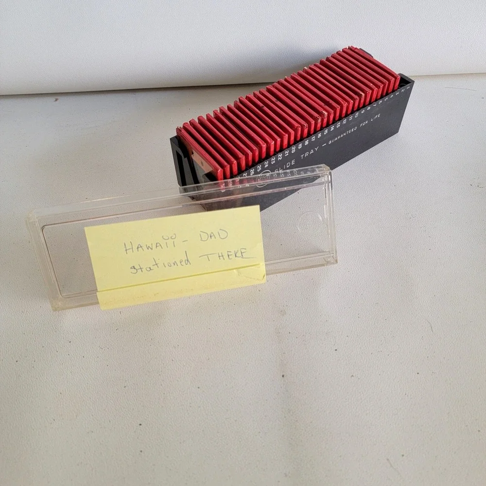 Vintage 1950s 1960s Hawaii 35mm Slides Lot Military Stationed Travel History