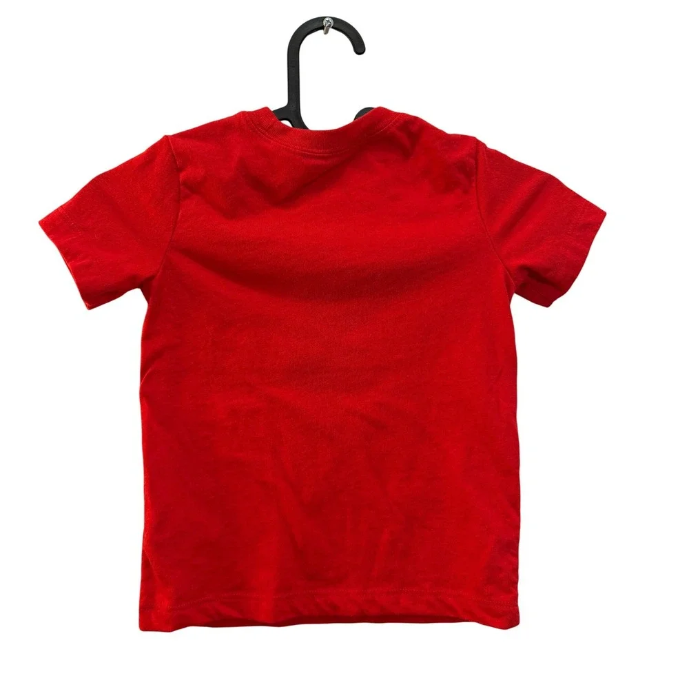 Carter's Graphic Tee Toddler 2T Red Happy Fourth of‎ July Hot Dog GCL104556
