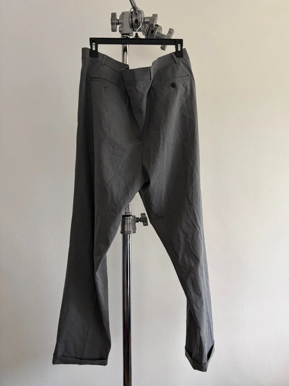 Ralph Lauren Charcoal Gray Relaxed Men's Trousers