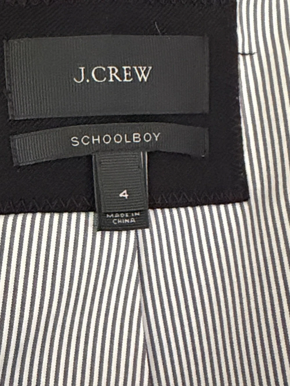 J. Crew crew schoolboy