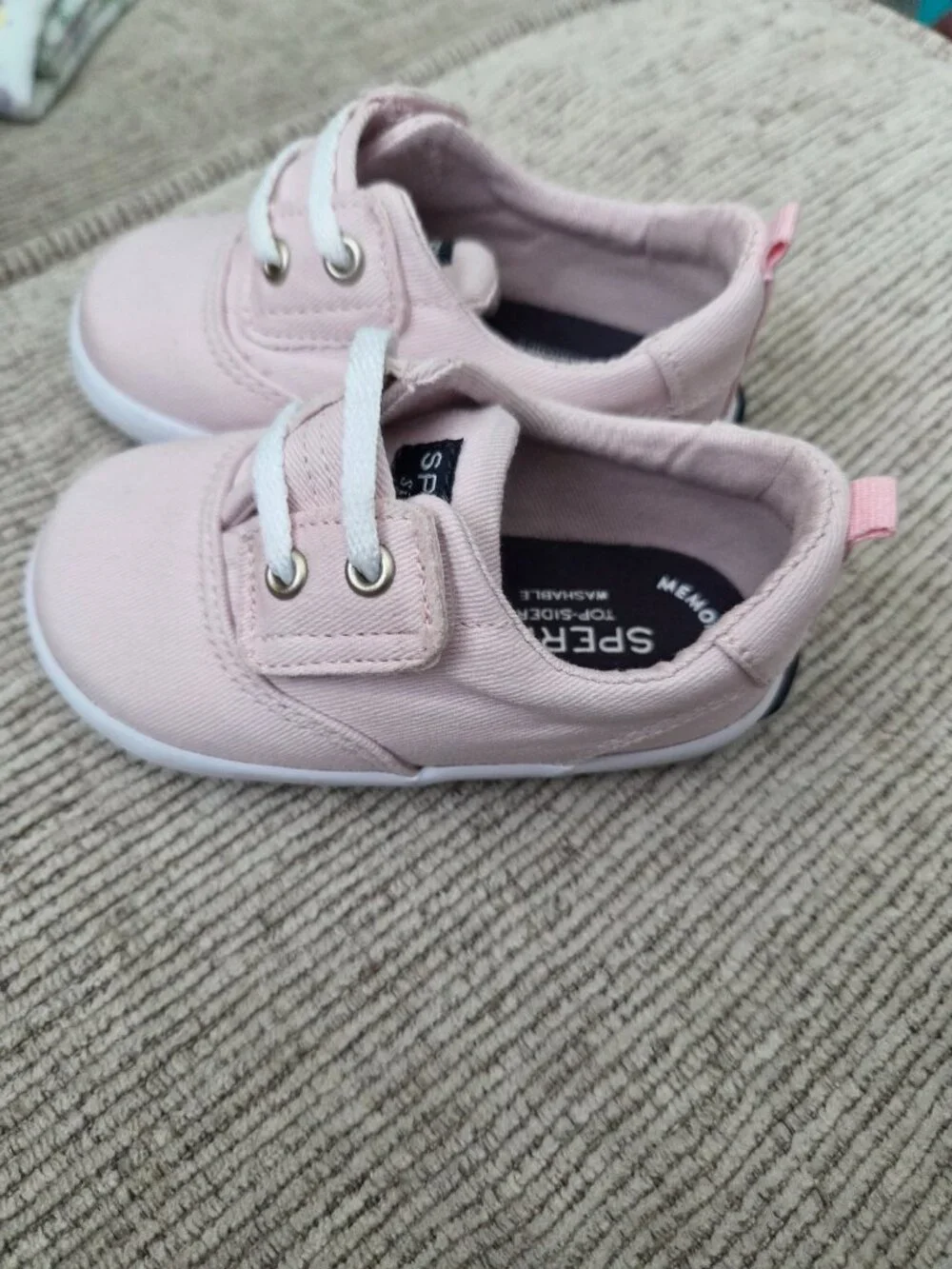Sperry pink toddler