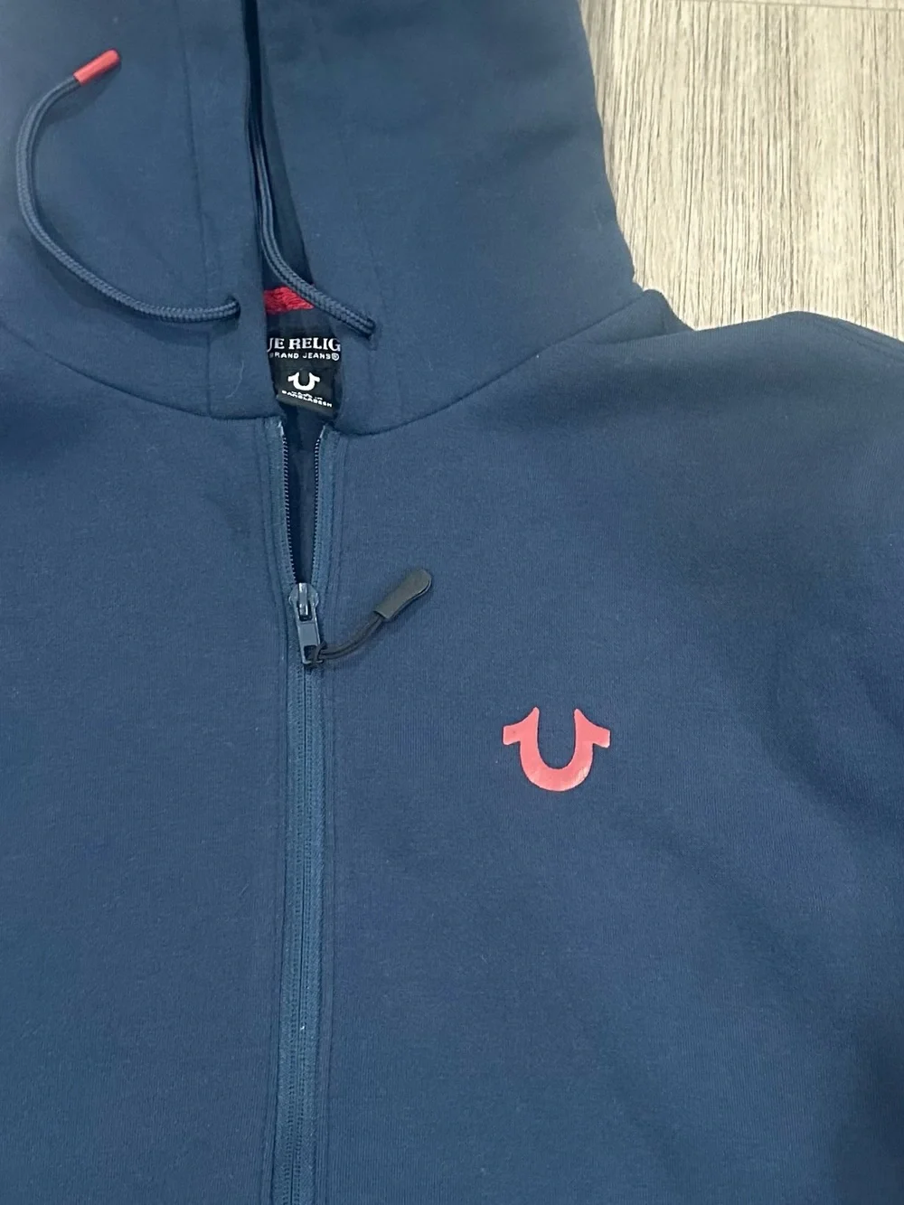 True Religion classic zip