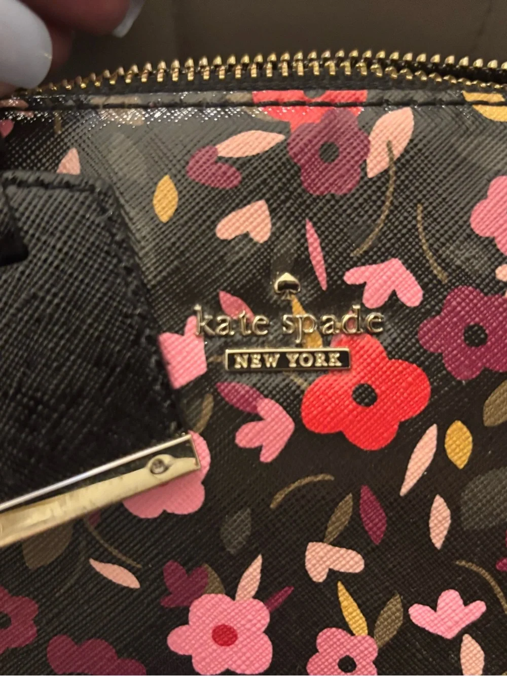 Kate Spade Cameron Street Boho Floral Small Lottie Satchel & Matching Wallet Set