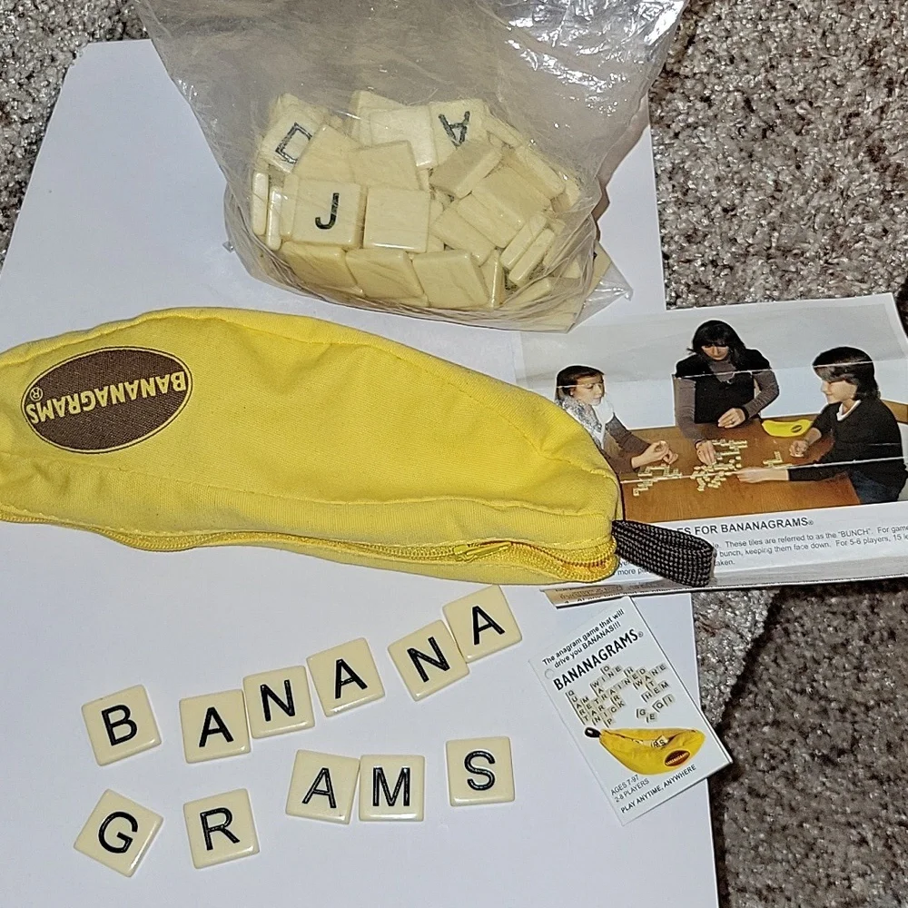 BANANAGRAMS game complete