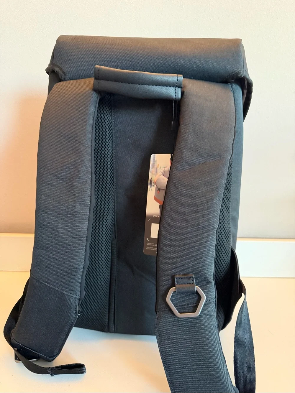 NWT Solgaard Lifepack Backpack Anti Theft Tech Laptop Bag Black NO SOLARBANK