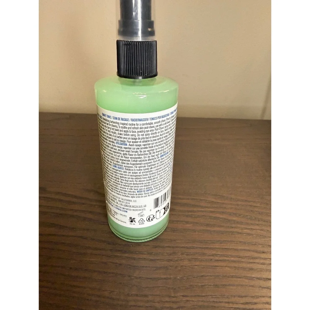 Baxter of California Shave Tonic Pre & Post Shave Care Face Beard Spray 4oz