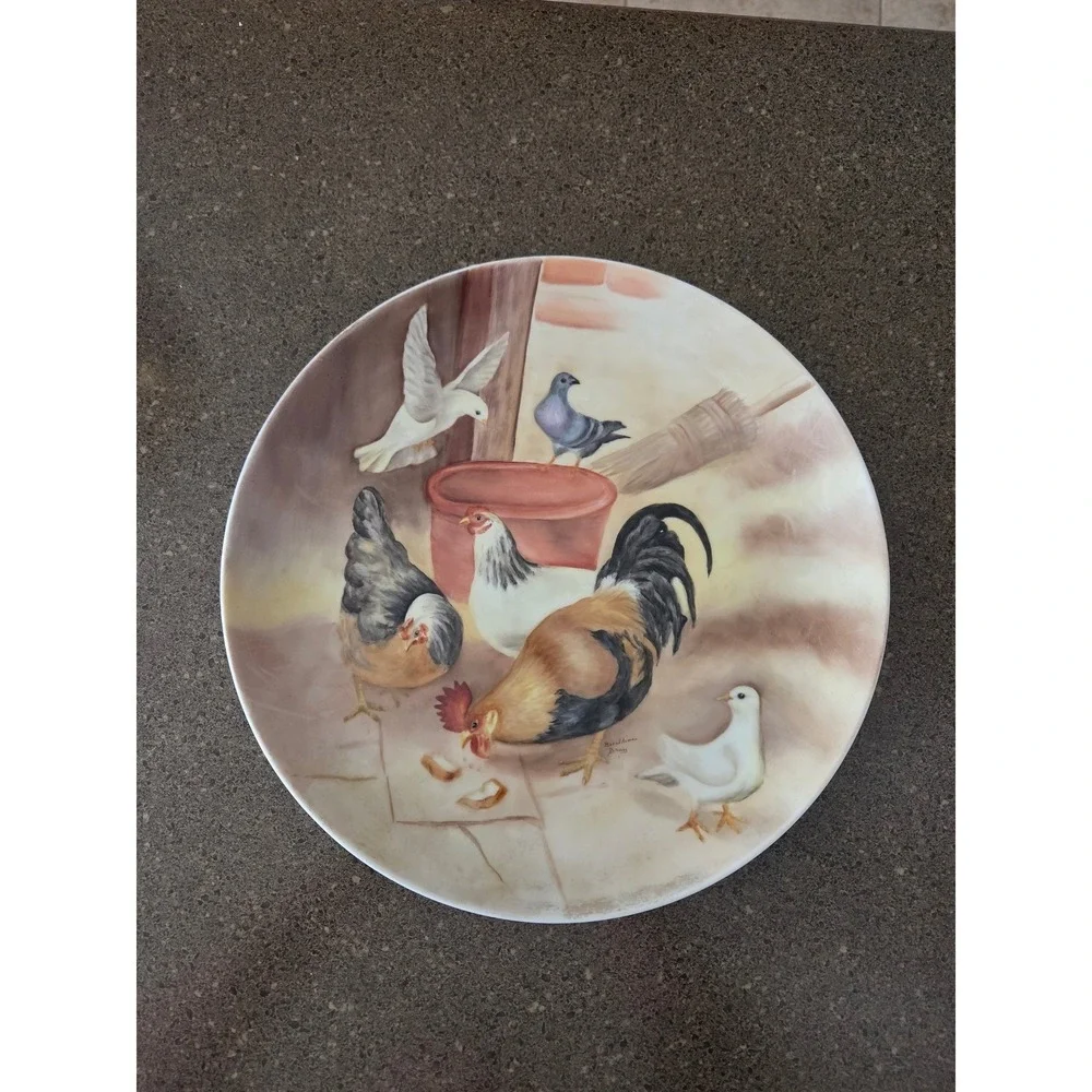 Handmade handpainted brushwork displays