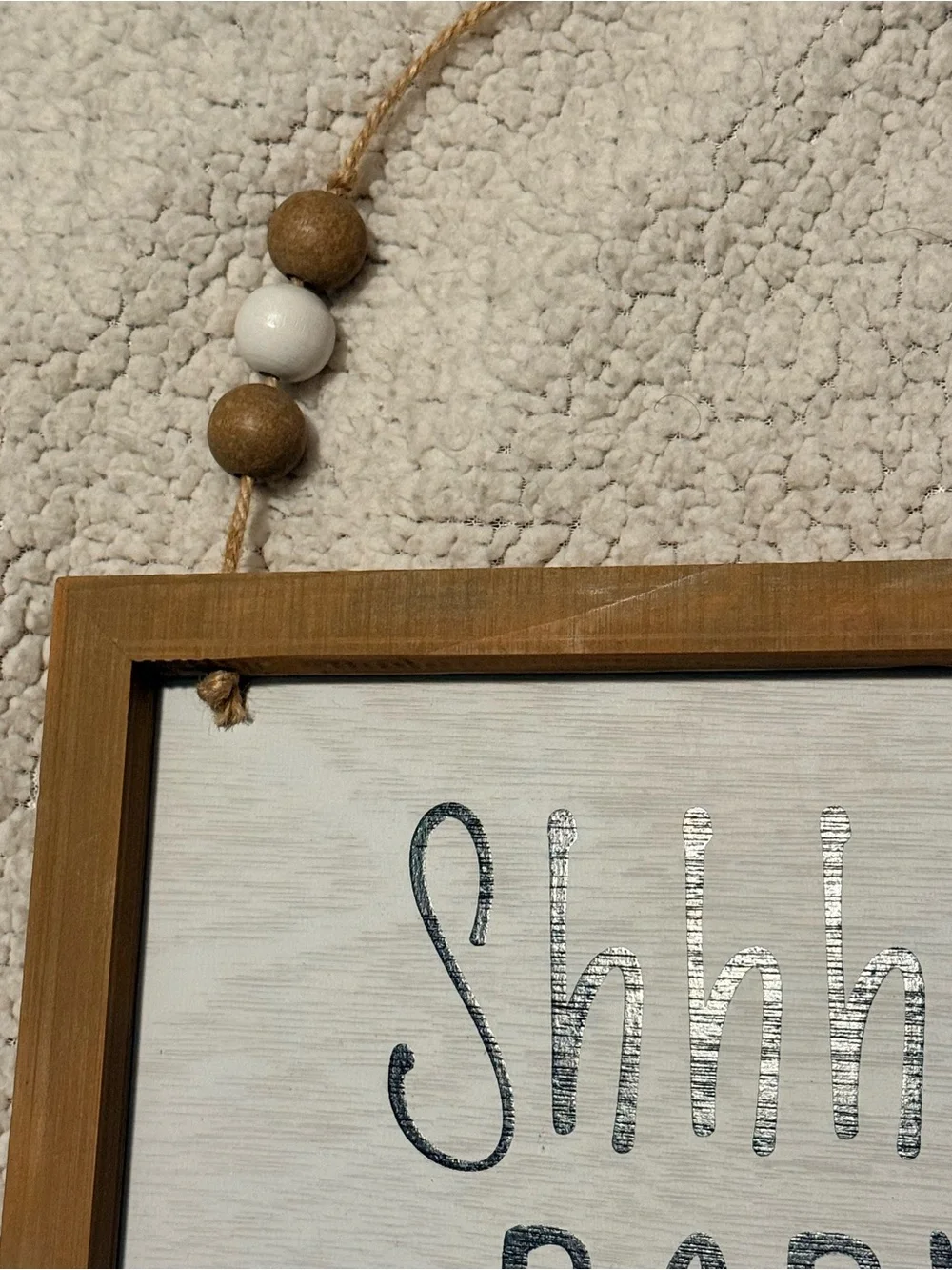 Hobby Lobby wooden hanging
