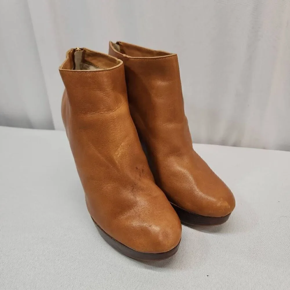 Michael Kors Size 10 Women's Leather Ankle Booties Lesly 5
