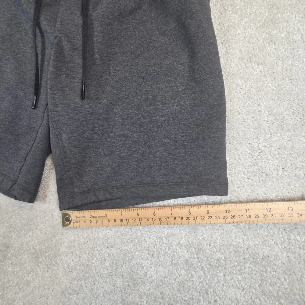 Lululemon Mens City Sweat Short 9 Inch Heathered Charcoal Grey Size M Medium