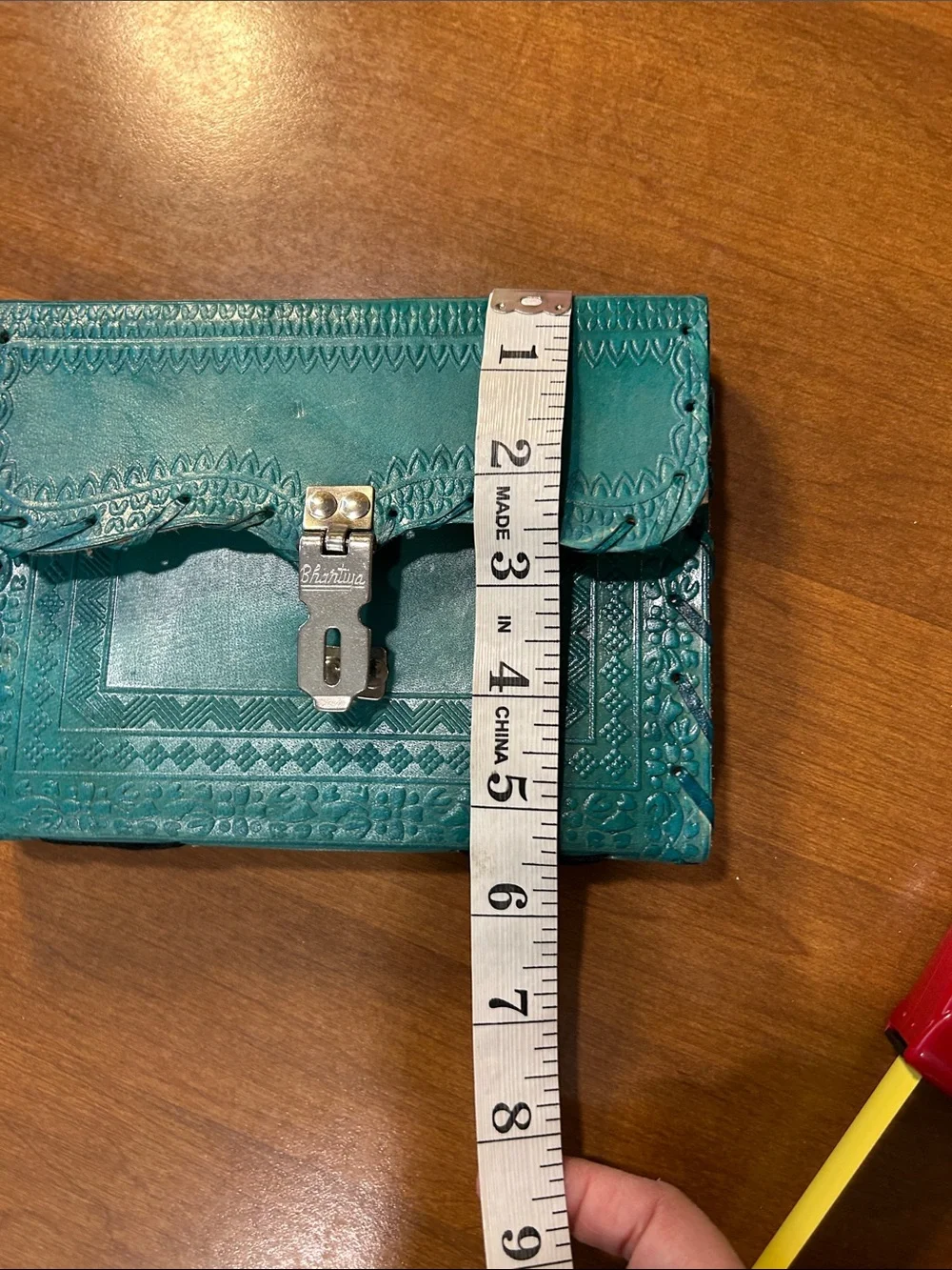 Bhantiya handmade teal