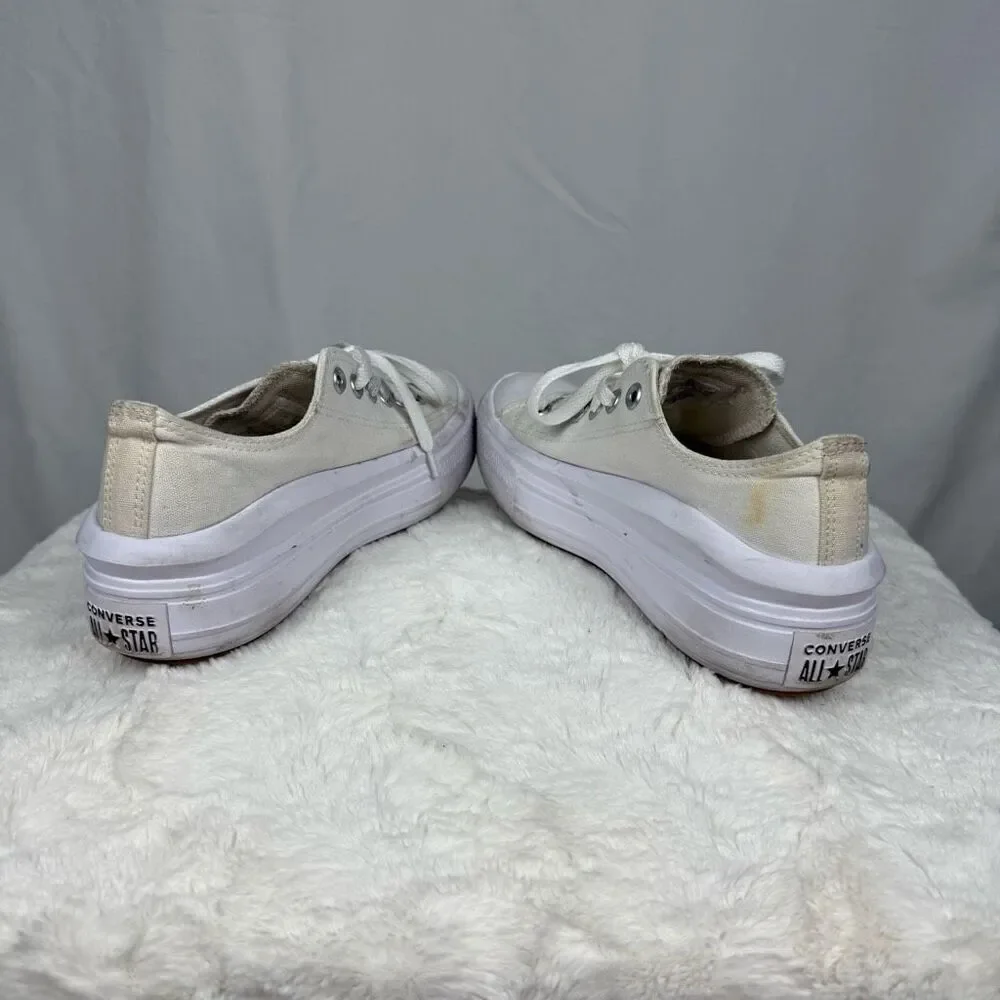 Converse white canvas