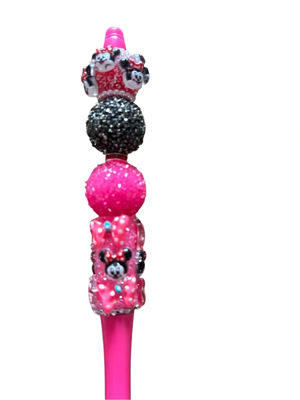 Handmade bright pink