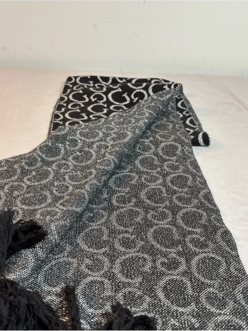 Guess black scarf