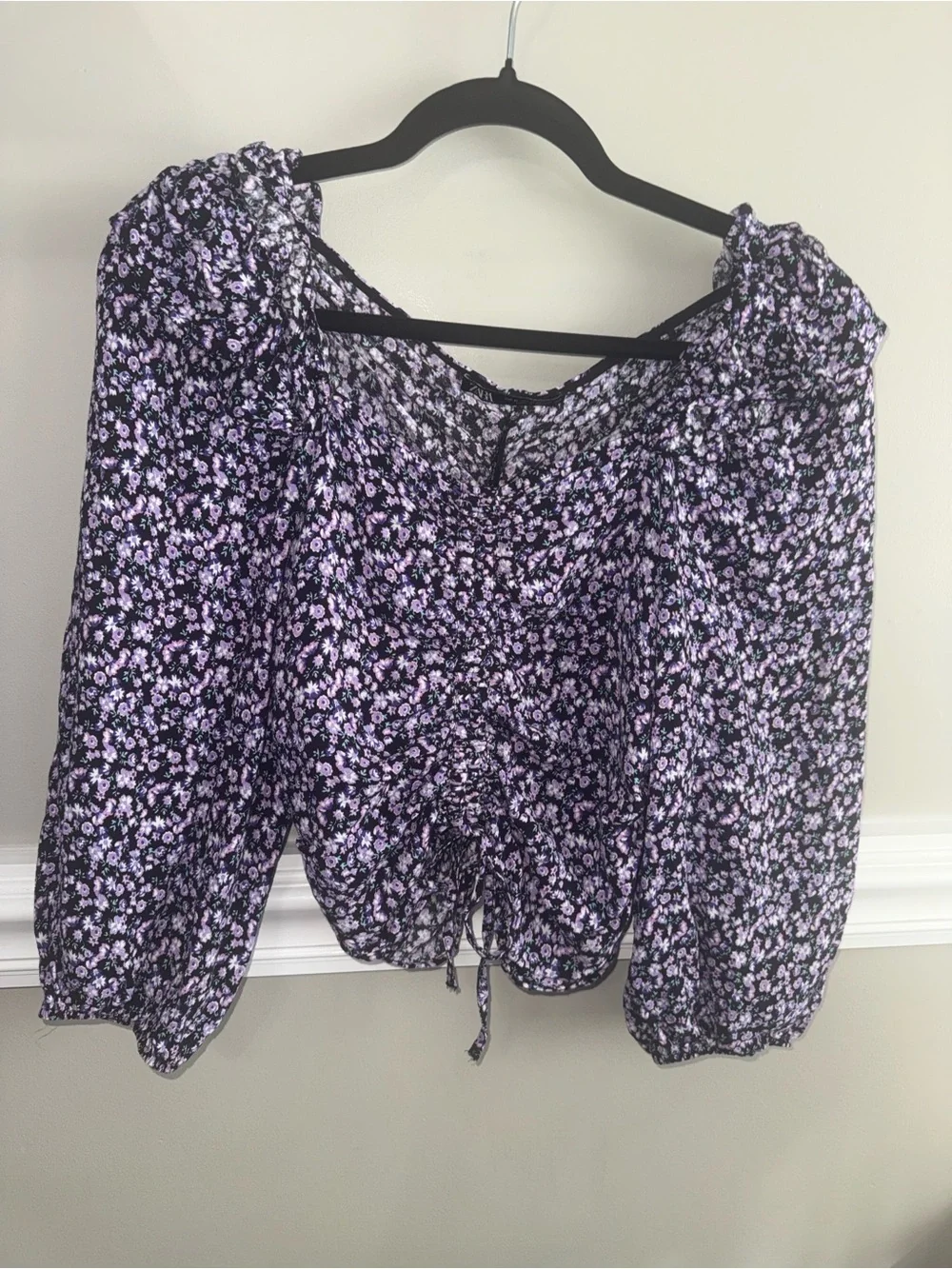 Zara cropped top