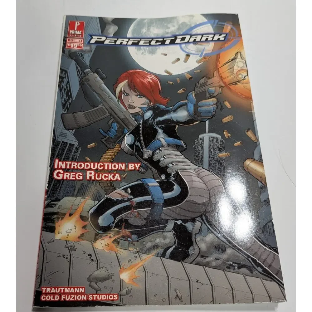 Perfect Dark‎ Prima Official Strategy Guide N64 Nintendo 64 Greg Rucka