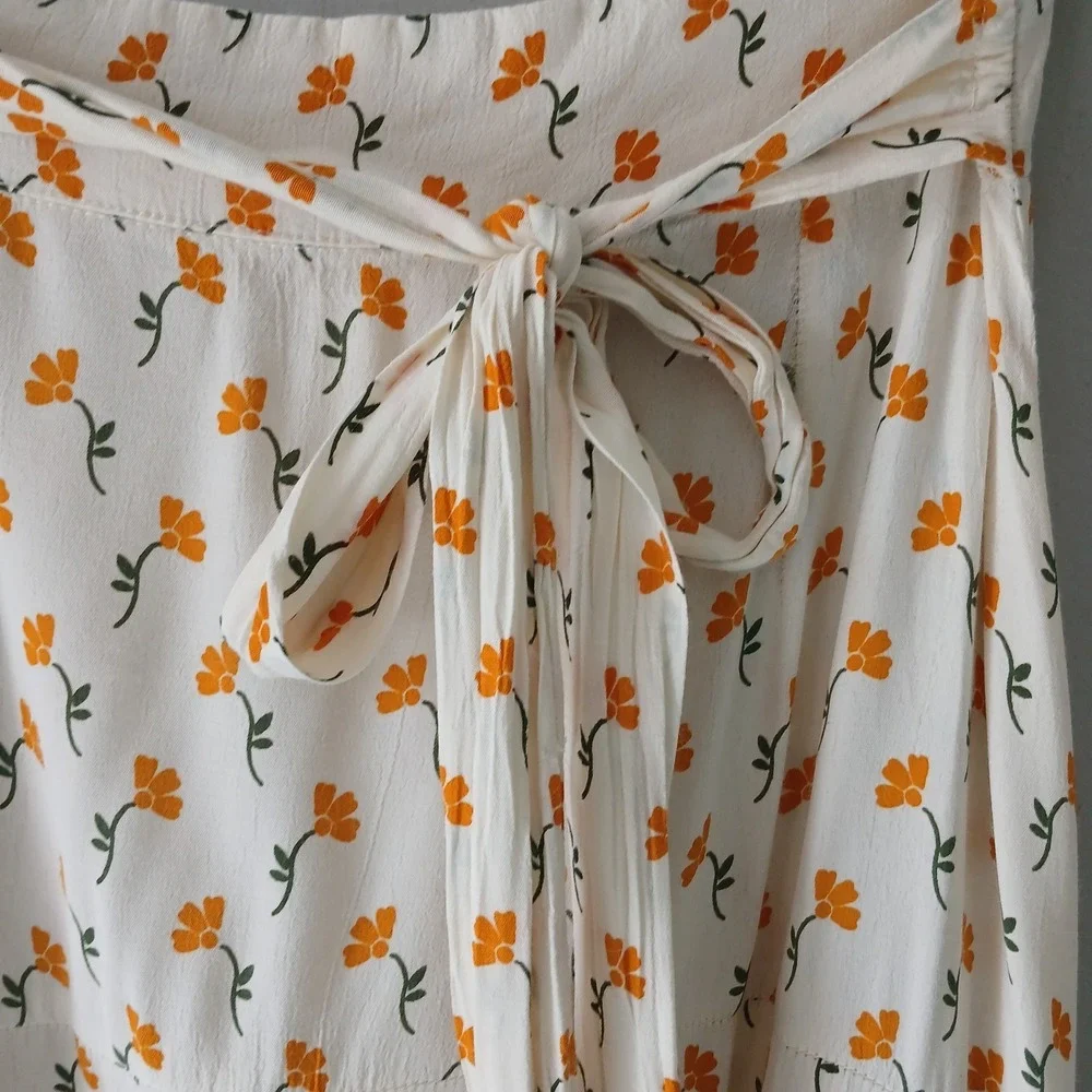 Anthropologie fabric straps as