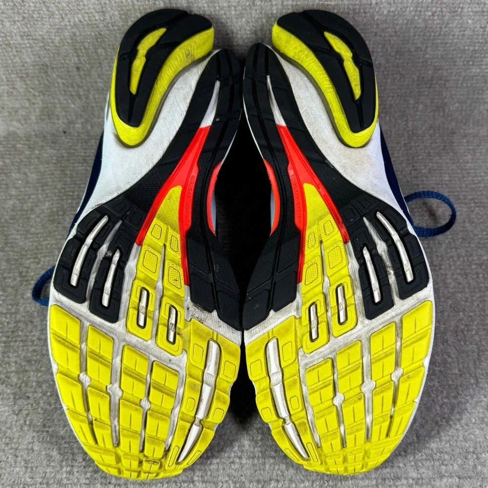 Adidas Adizero F50 Mens 9 Blue Yellow Running Shoes Sprintframe‎ G62762