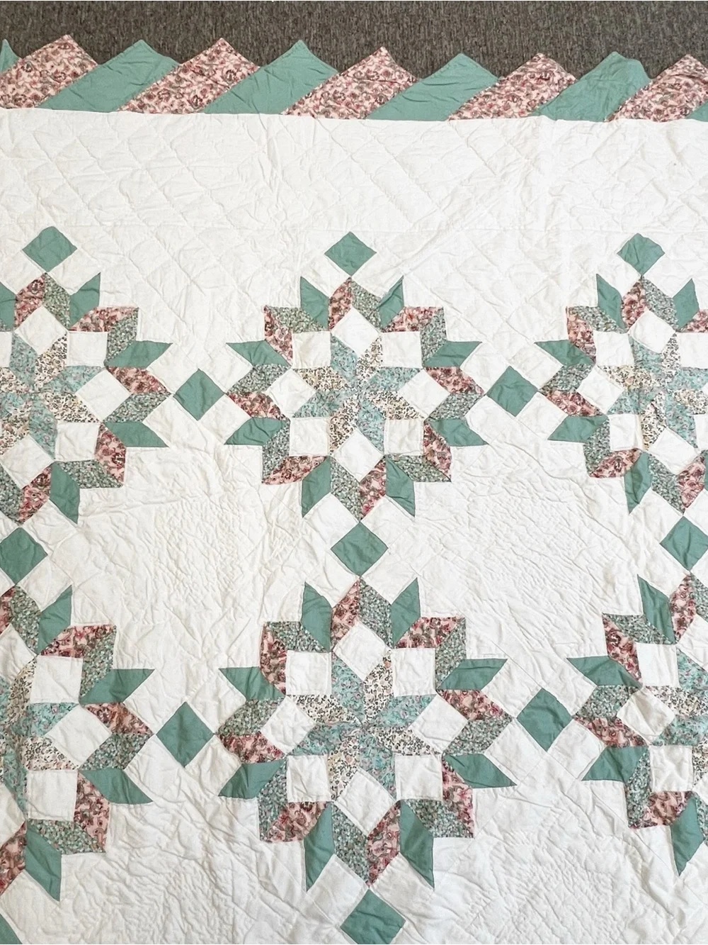 Handmade vintage eighth