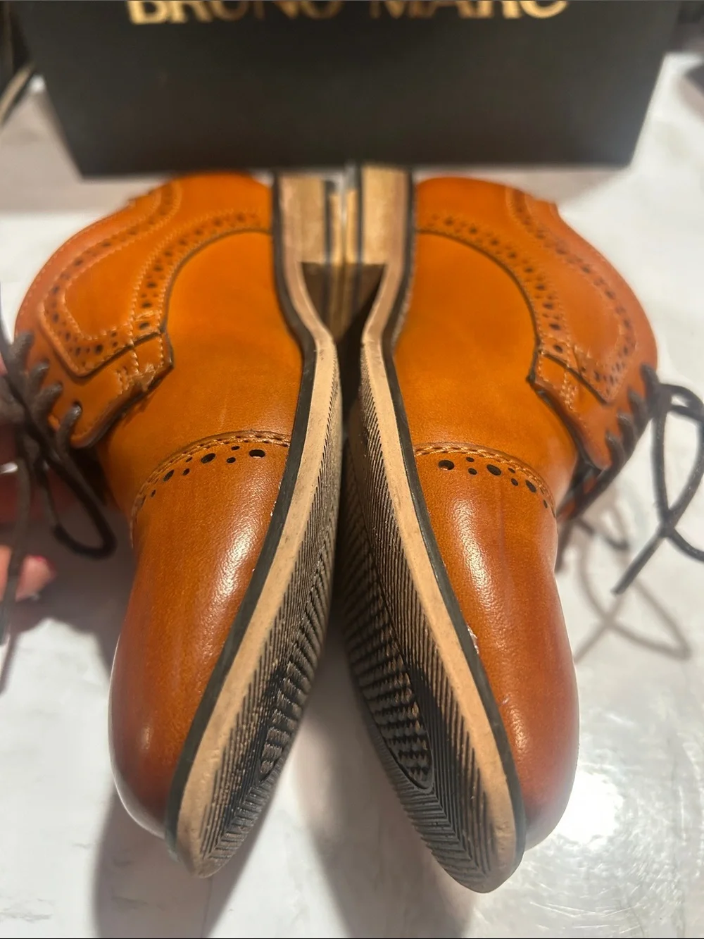 Bruno Marc smart leather