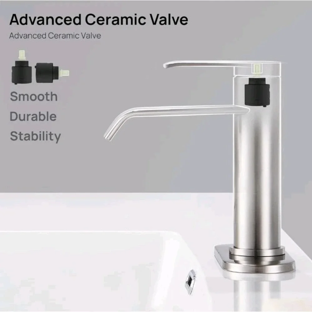 Faucet bathroom hole