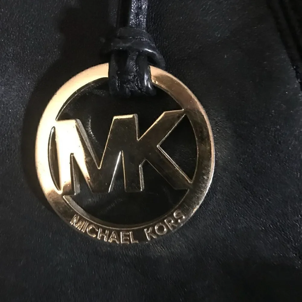 authentic michale kors(MK) leatee hobo bag