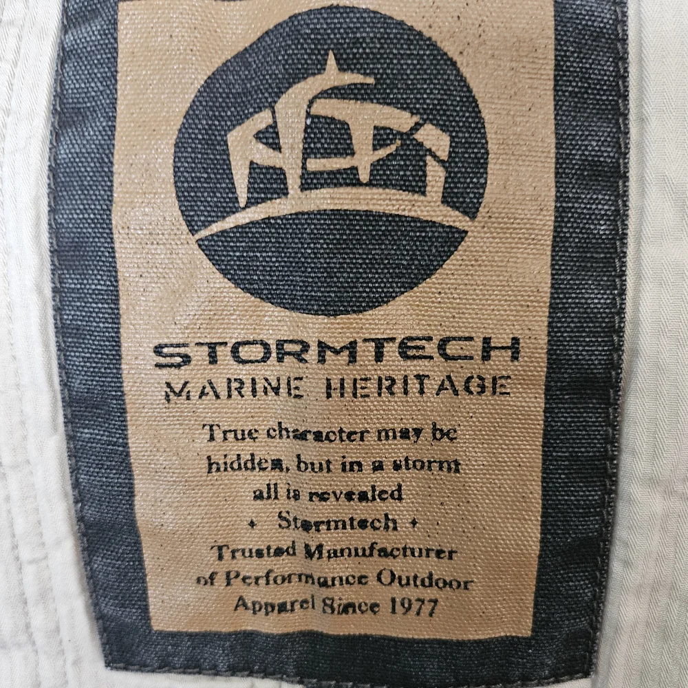 NWT Stormtech Men's Charcoal Black Marine Heritage Field Jacket, Enzyme‎ Washed